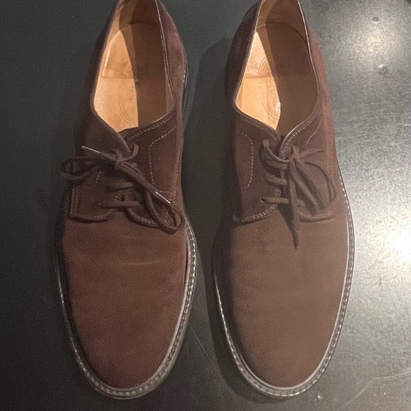 Tod’s Men’s Shoes, Chocolate Brown Suede, Men’s size 11, Like New Condition - Picture 1 of 4